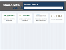 Tablet Screenshot of concreteearth.com